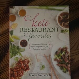 Keto Restaurant Favorites Cookbook